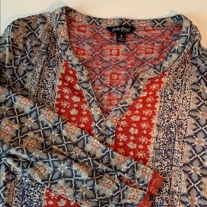Lucky brand boho top